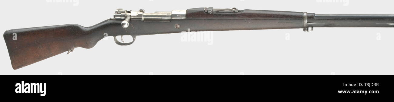 SERVICE WEAPONS, ARGENTINA, rifle model 1909, calibre 7,65 x 53, number K0521, Additional-Rights-Clearance-Info-Not-Available Stock Photo