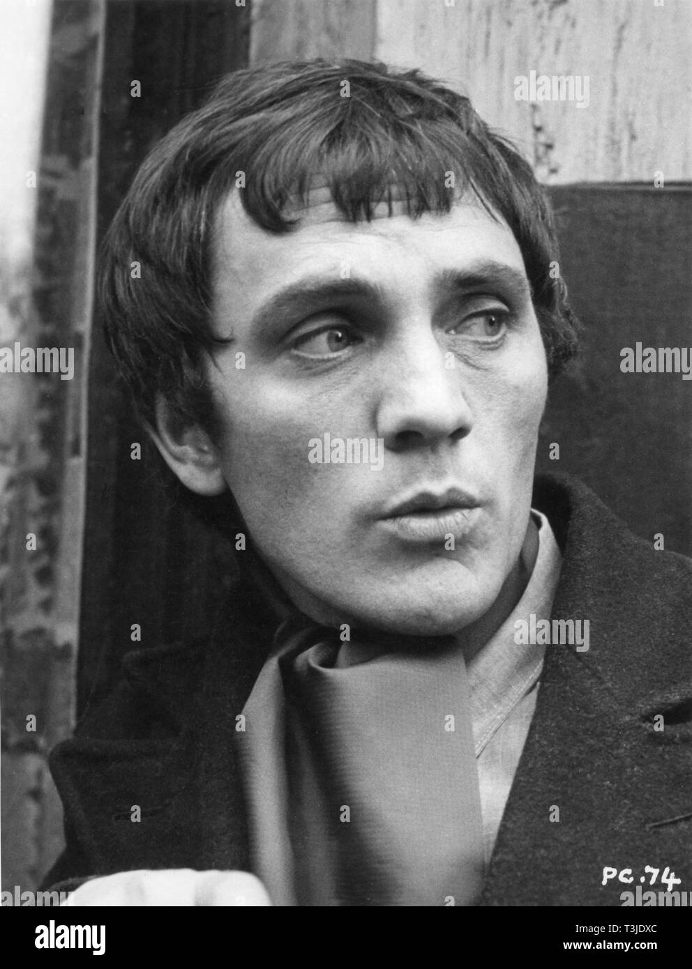 Terence Stamp portrait POOR COW 1967 director Ken Loach  Vic Films Productions / Fenchurch / The National Film Finance Corp. / Anglo - Amalgamated Film Distributors Stock Photo