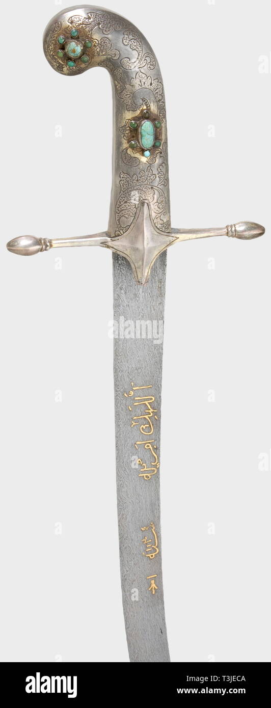 A Hungarian sabre for a magnate 19th century. Old, marked