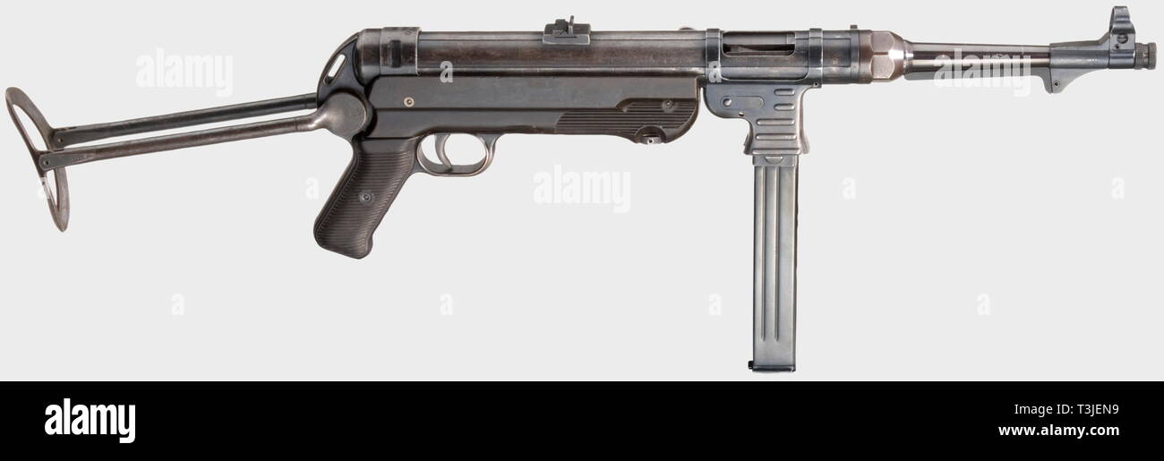 SERVICE WEAPONS, GERMANY UNTIL 1945, submachine gun model 40 (MP 40 ...