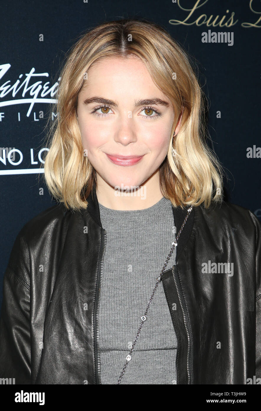 Los Angeles, Ca, USA. 9th Apr, 2019. Kiernan Shipka, at Los Angeles