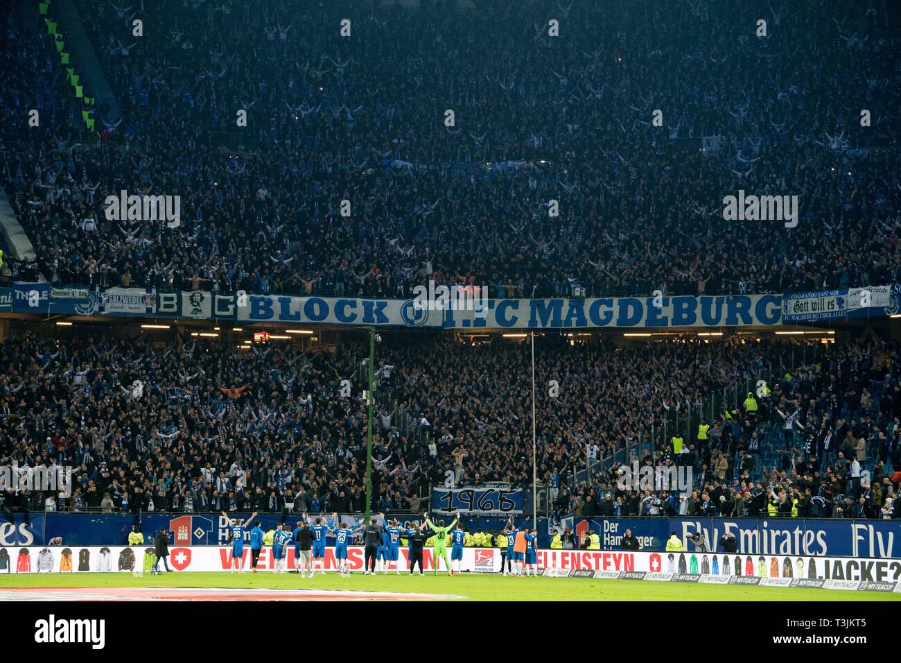Football fans in magdeburg hi-res stock photography and images - Alamy