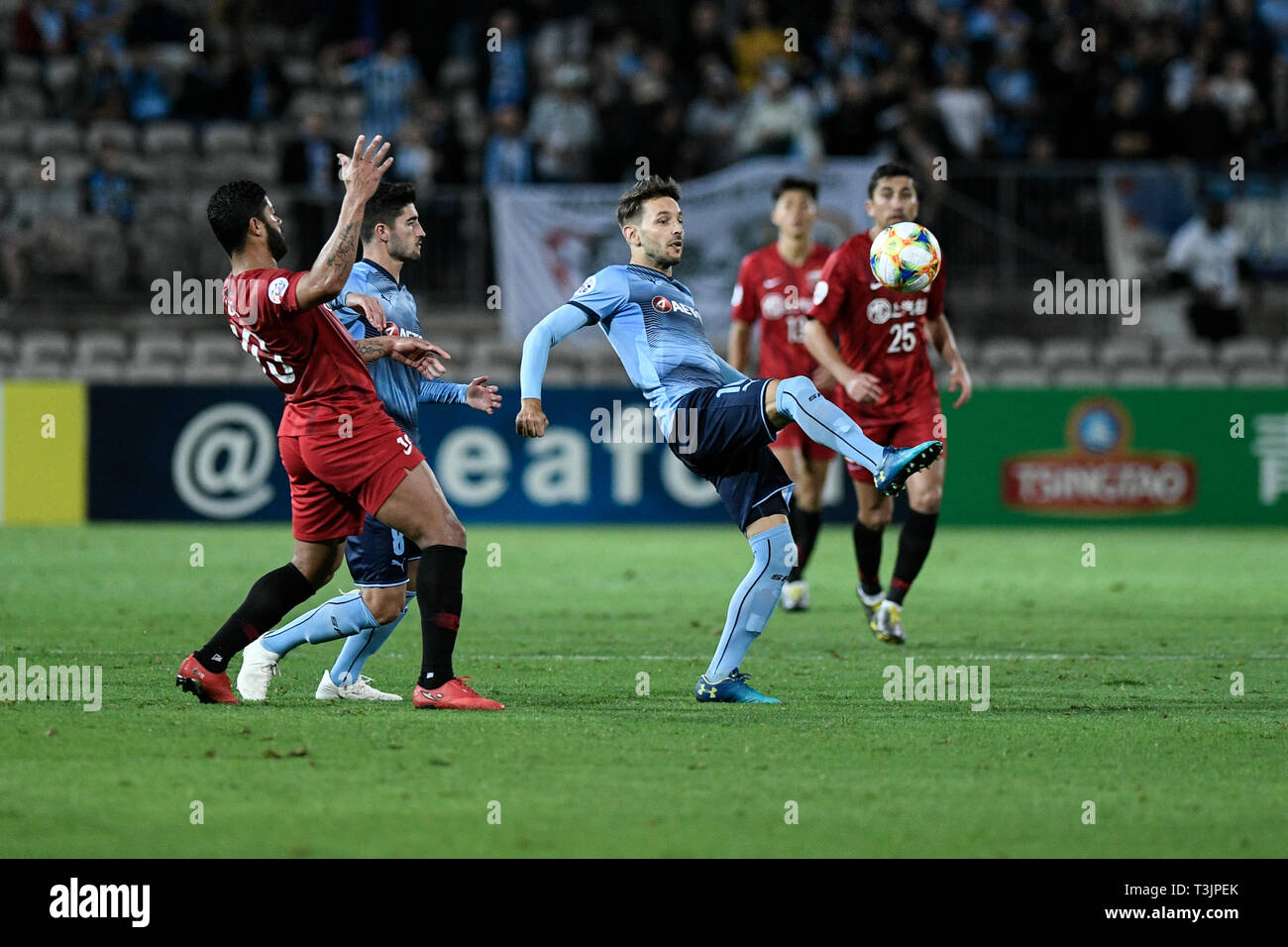 Jubilee Stadium, Sydney, Australia. 10th Apr, 2019. AFC Champions