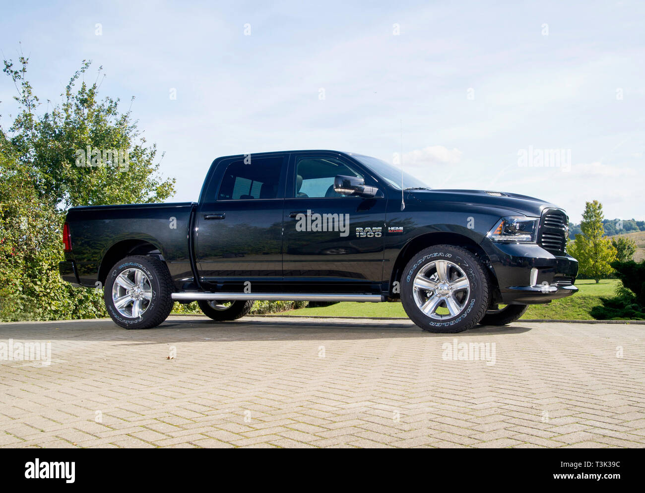 2015 Dodge Ram 1500 American pick up truck Stock Photo