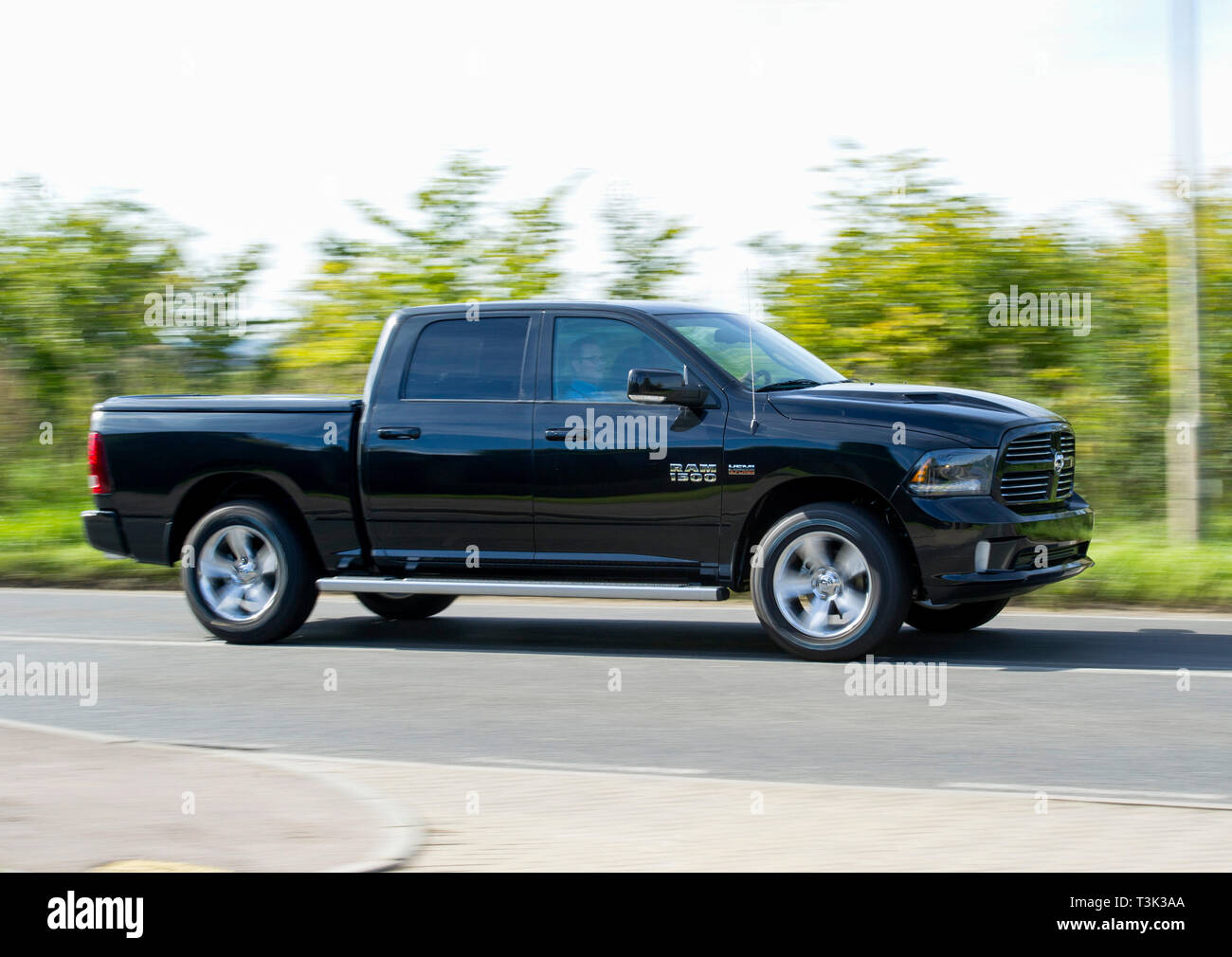 2015 Dodge Ram 1500 American pick up truck Stock Photo Alamy