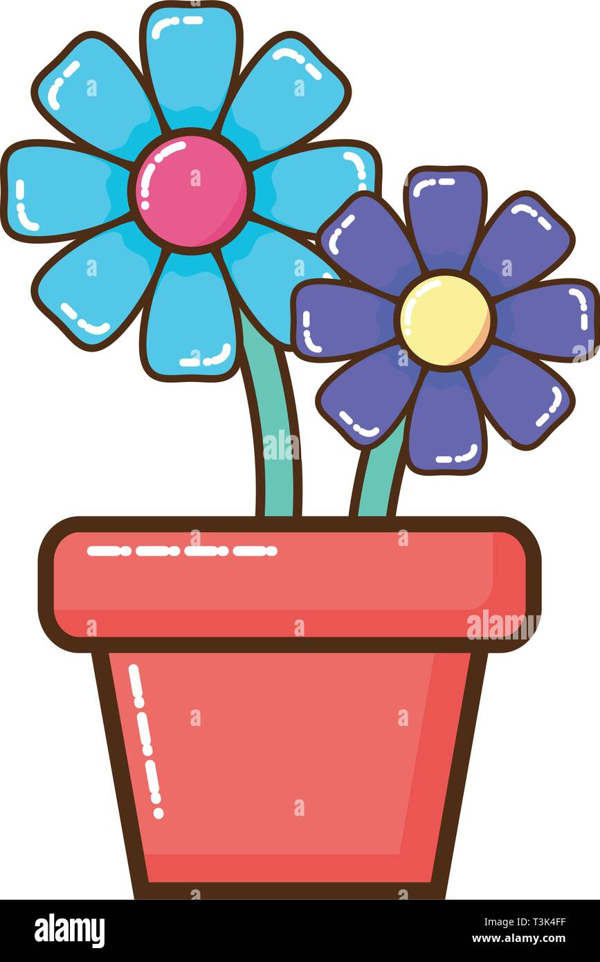 house plant pot isolated icon Stock Vector Image & Art - Alamy