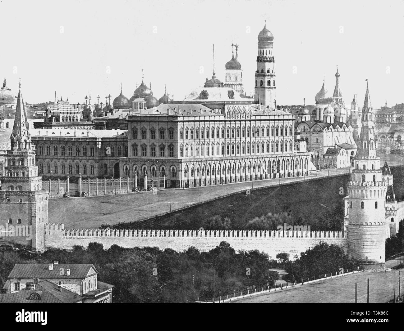 The Imperial Palace within the Kremlin, Moscow, Russia, 1895. Creator: Unknown. Stock Photo