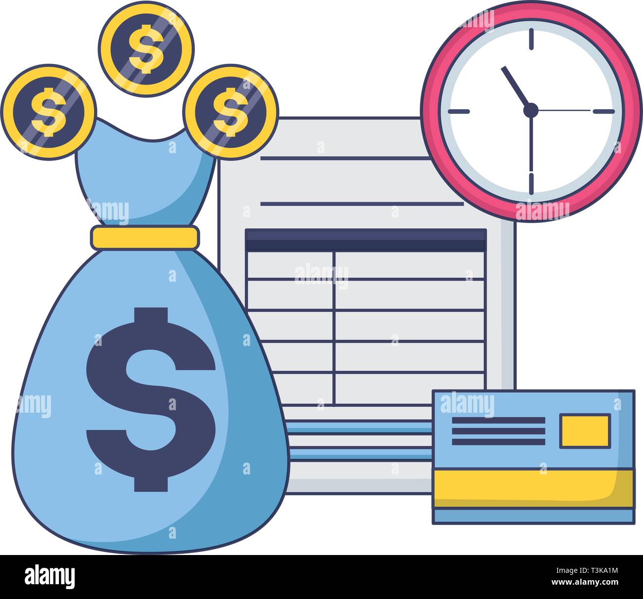 Tax Payment Concept Stock Vector Image Art Alamy