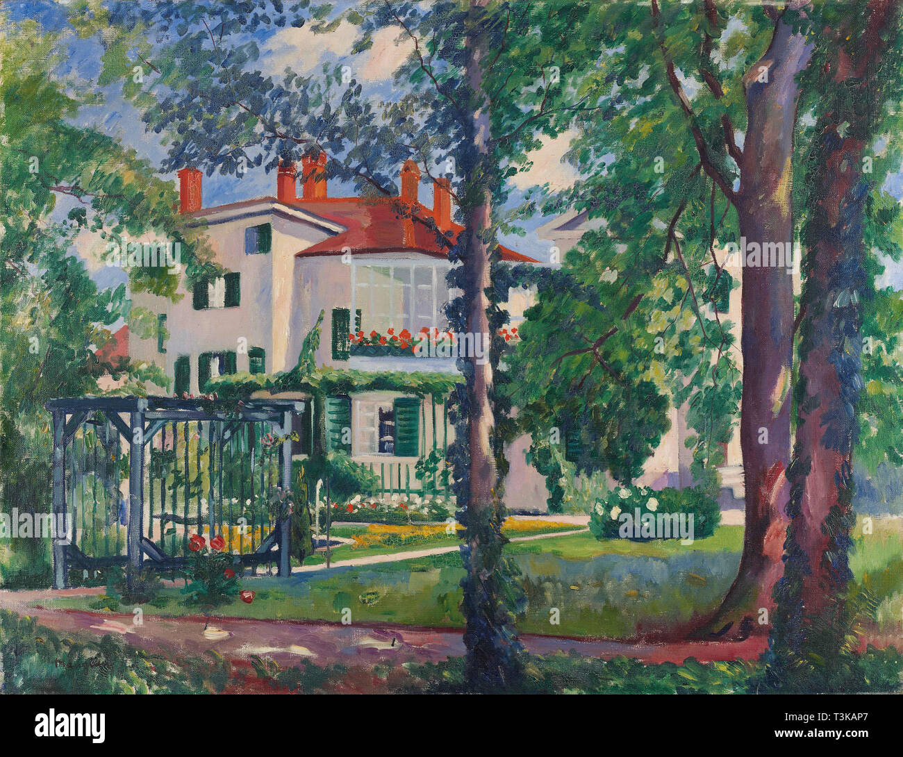 Villa Flora, Winterthur, 1912. Creator: Manguin, Henri Charles (1874-1949). Stock Photo