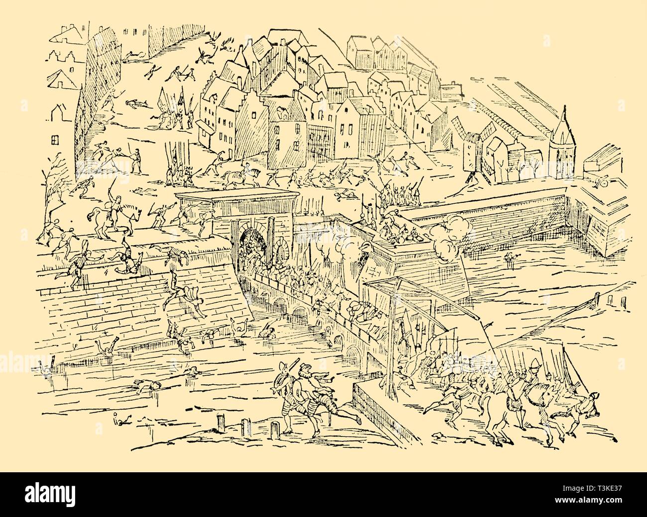 'The Spaniards Capture Antwerp In Their Long Struggle With The Dutch ...