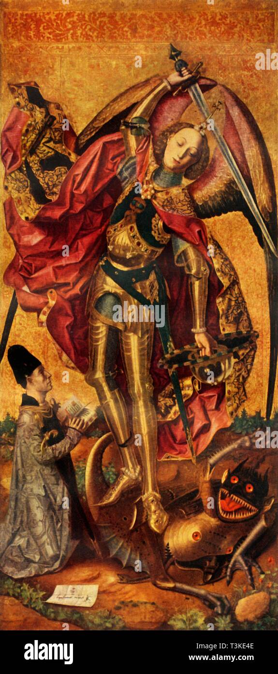 Saint Michael Triumphs over the Devil, 1468, (1946). Creator