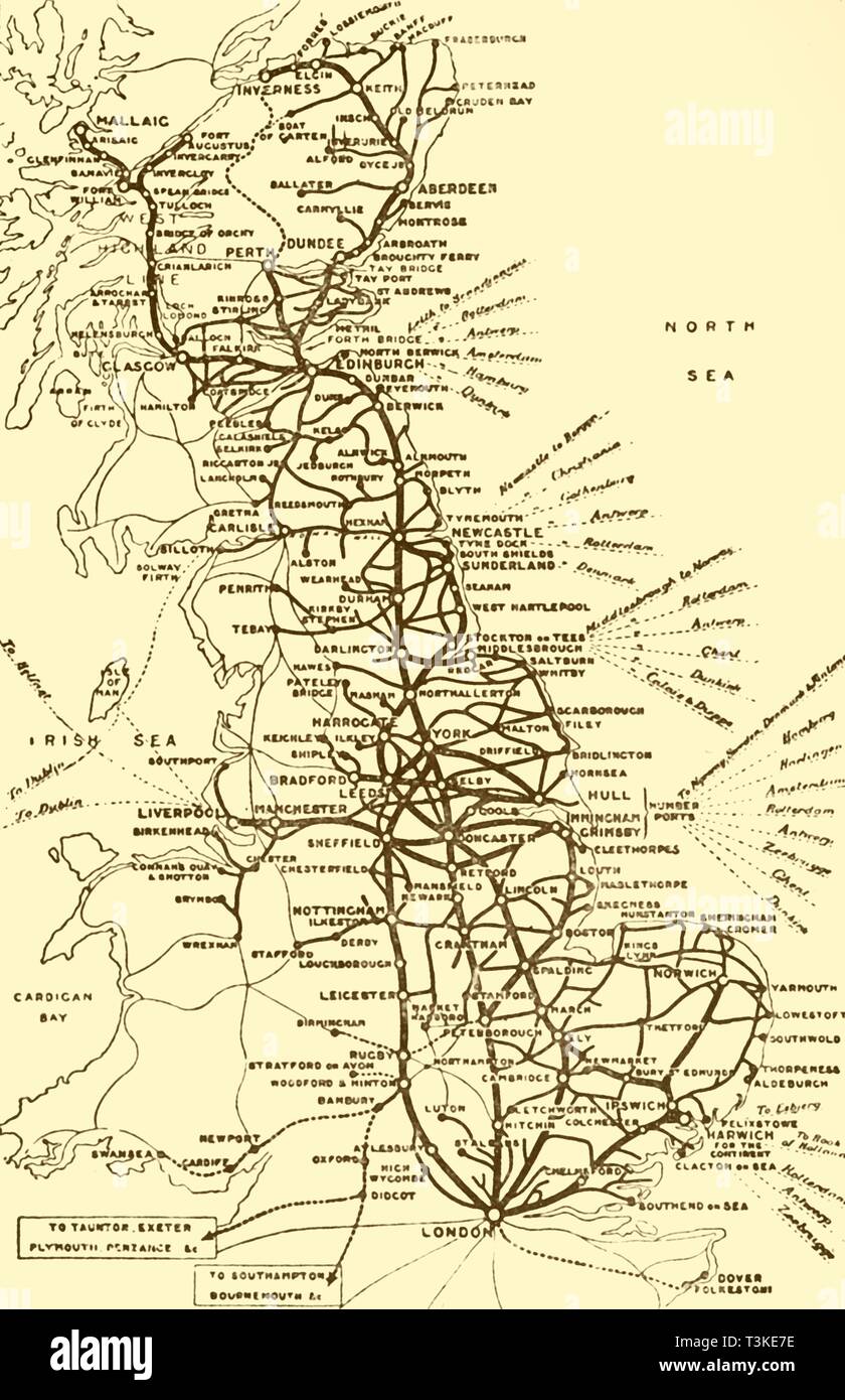 'The London and North Eastern Railway', 1930. Creator: Unknown. Stock Photo