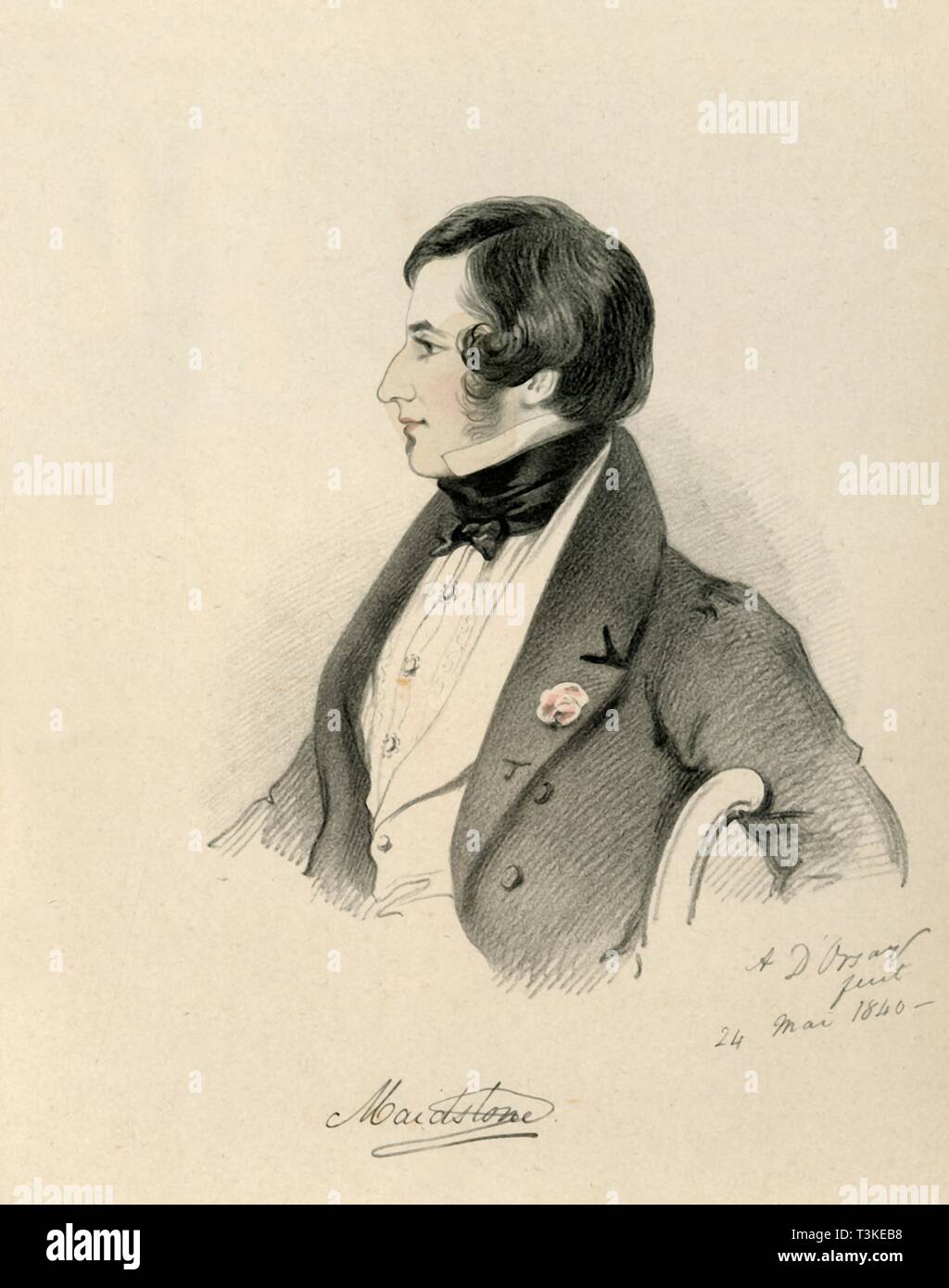 'Maidstone', 1840. Creator Richard James Lane Stock Photo Alamy