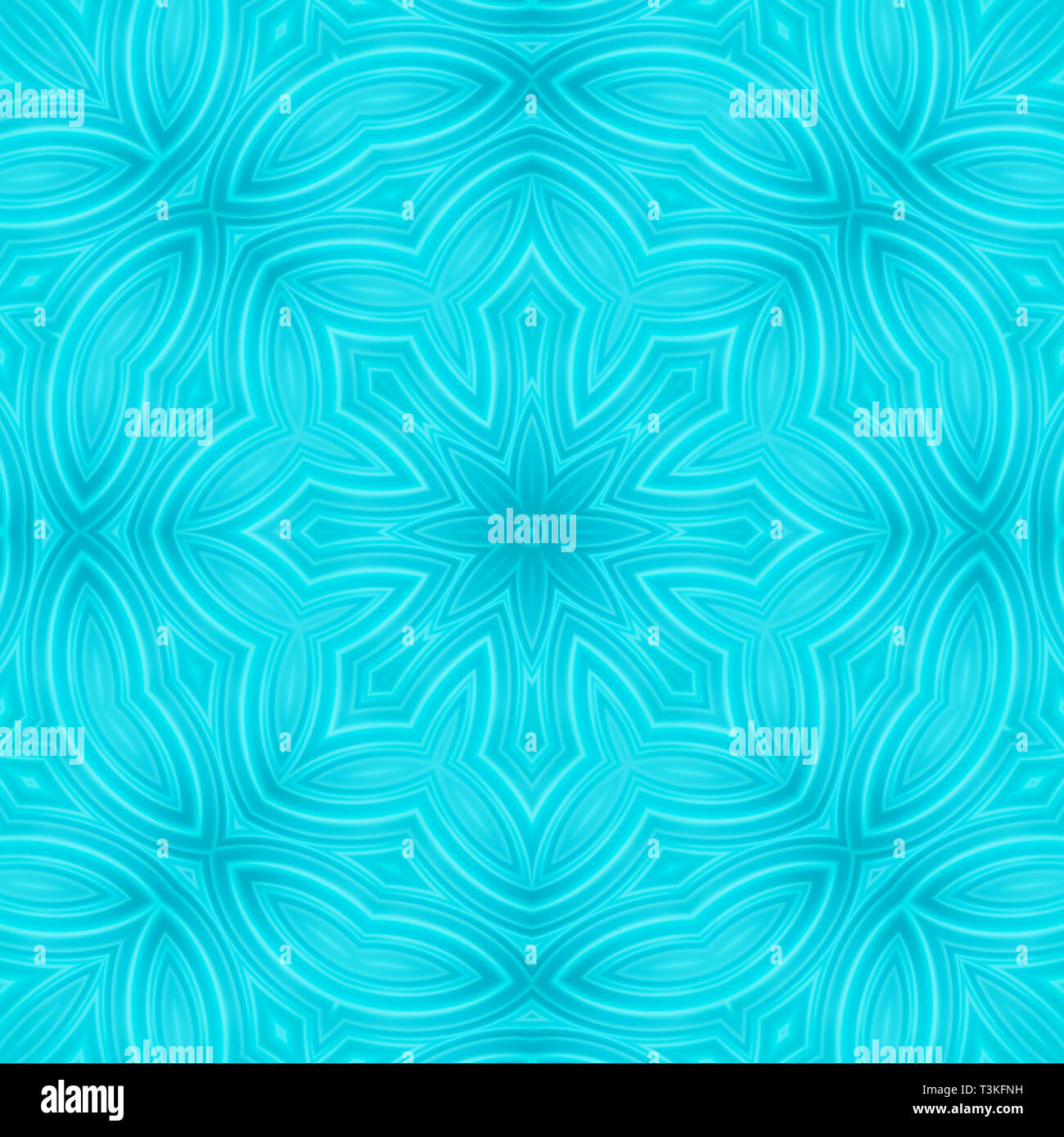Blue background with abstract concentric pattern Stock Photo - Alamy