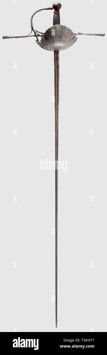 weapons, swords, rapier, 18th century, Additional-Rights-Clearance-Info-Not-Available Stock Photo