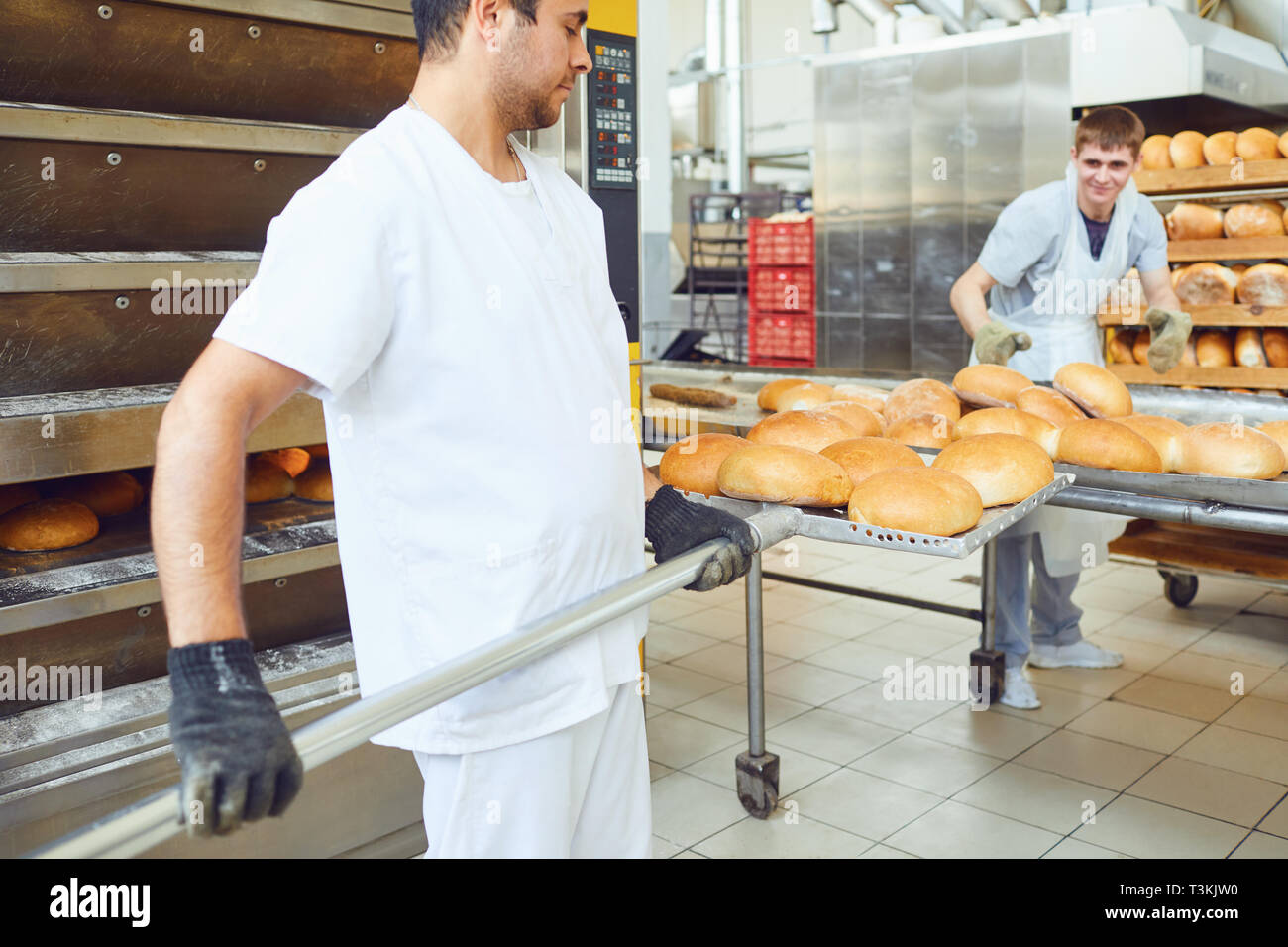 Charlie foster works at a bakery he