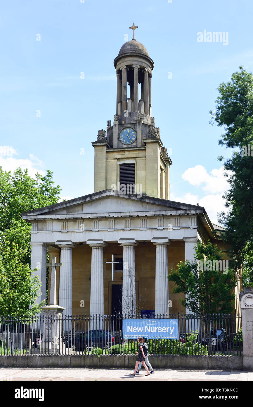 St Mark's Church, Kennington Park Road, Kennington, London Borough of Lambeth, Greater London, England, United Kingdom Stock Photo