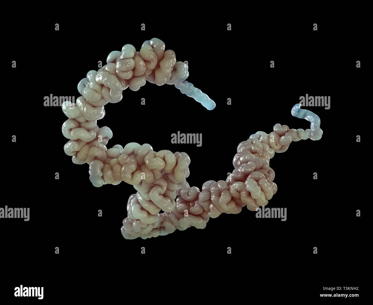 3d Illustration of the virus isolated black Stock Photo - Alamy