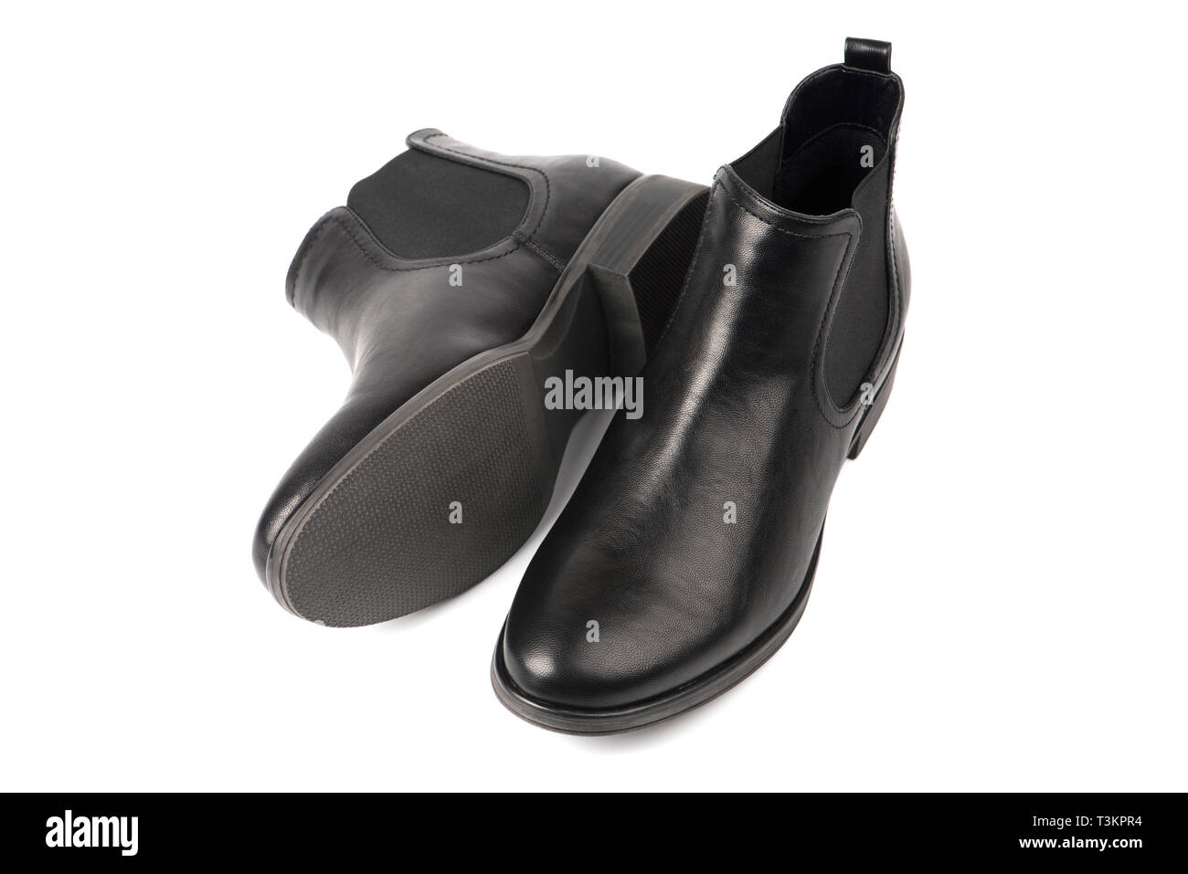 Pair of woman's shoes isolated on a white background Stock Photo - Alamy