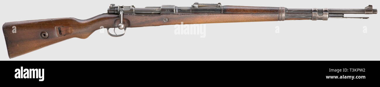 SERVICE WEAPONS, GERMANY UNTIL 1945, infantery and hunting rifle M 1867/77 System Werndl with bayonet, calibre 11 mm, number 1621X, Editorial-Use-Only Stock Photo