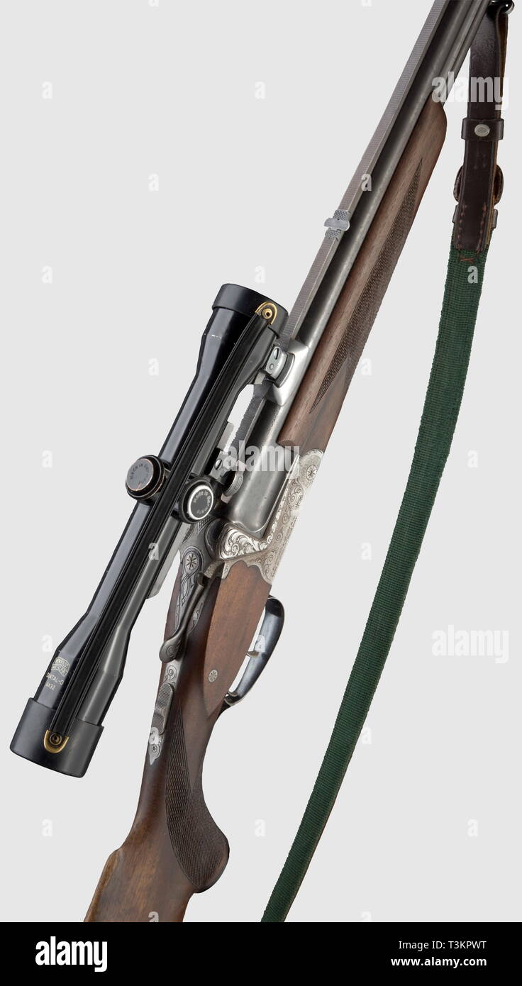 LONG ARMS, MODERN HUNTING WEAPONS, hunting rifle with scope, Additional