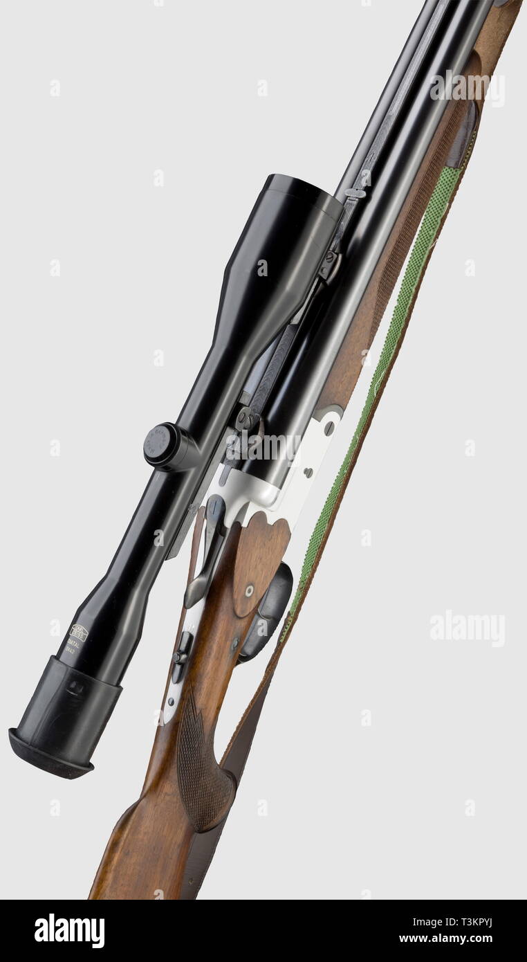 LONG ARMS, MODERN HUNTING WEAPONS, hunting rifle with scope, Additional