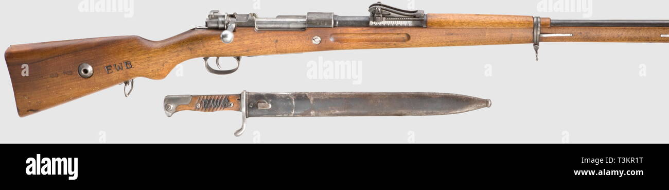 SERVICE WEAPONS, BAVARIA, Werder rifle M 1869, GF/Spangenberg, calibre 11 mm, number 31503, Additional-Rights-Clearance-Info-Not-Available Stock Photo
