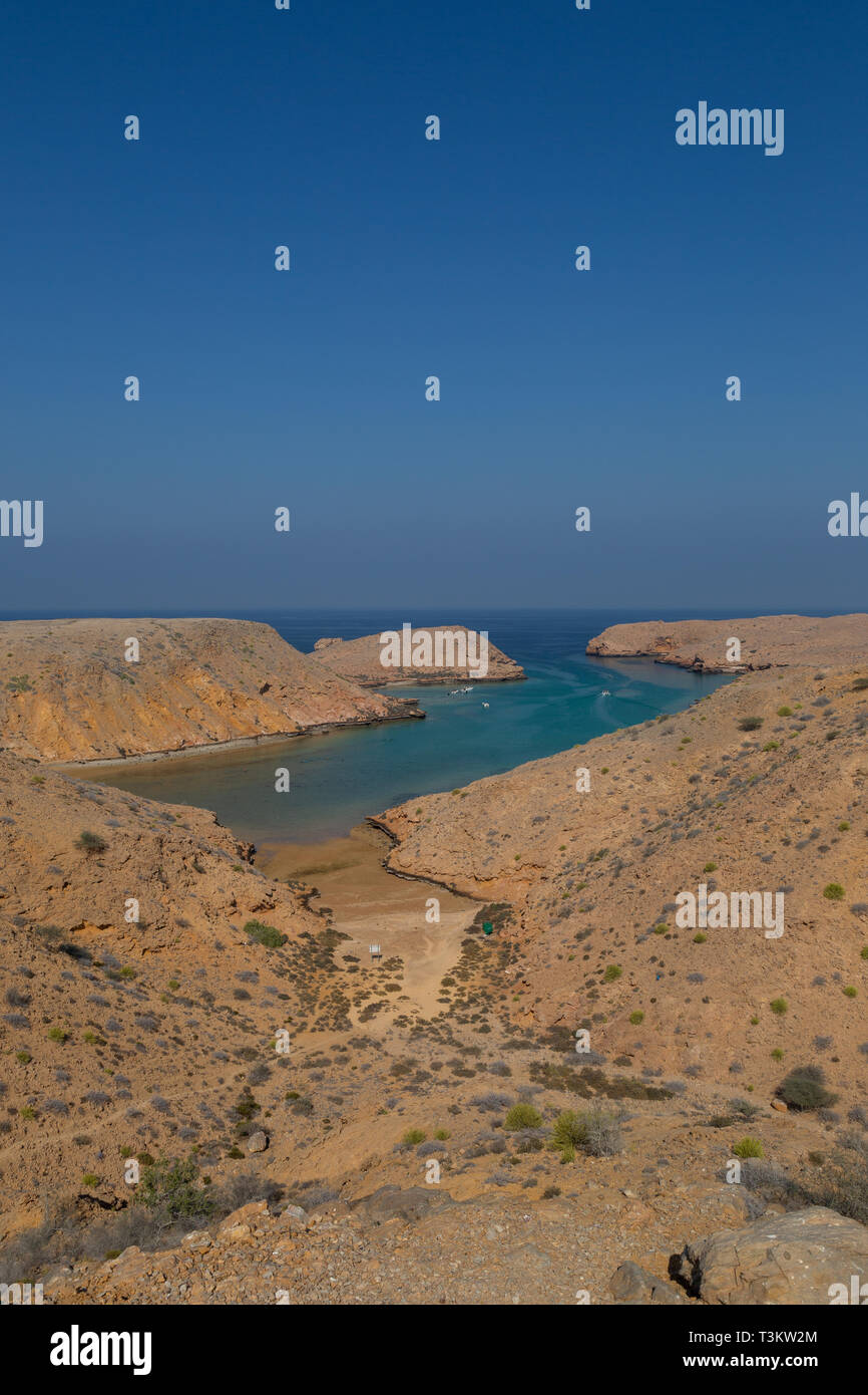 Yiti beach on low tide near Muscat, Sultanate of Oman Stock Photo Alamy