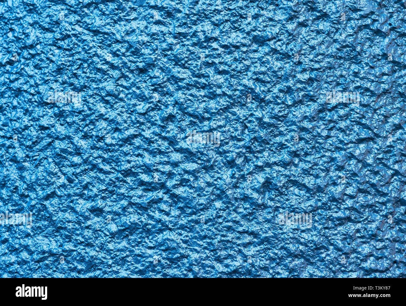 Blue concrete wall with rough surface as background Stock Photo Alamy