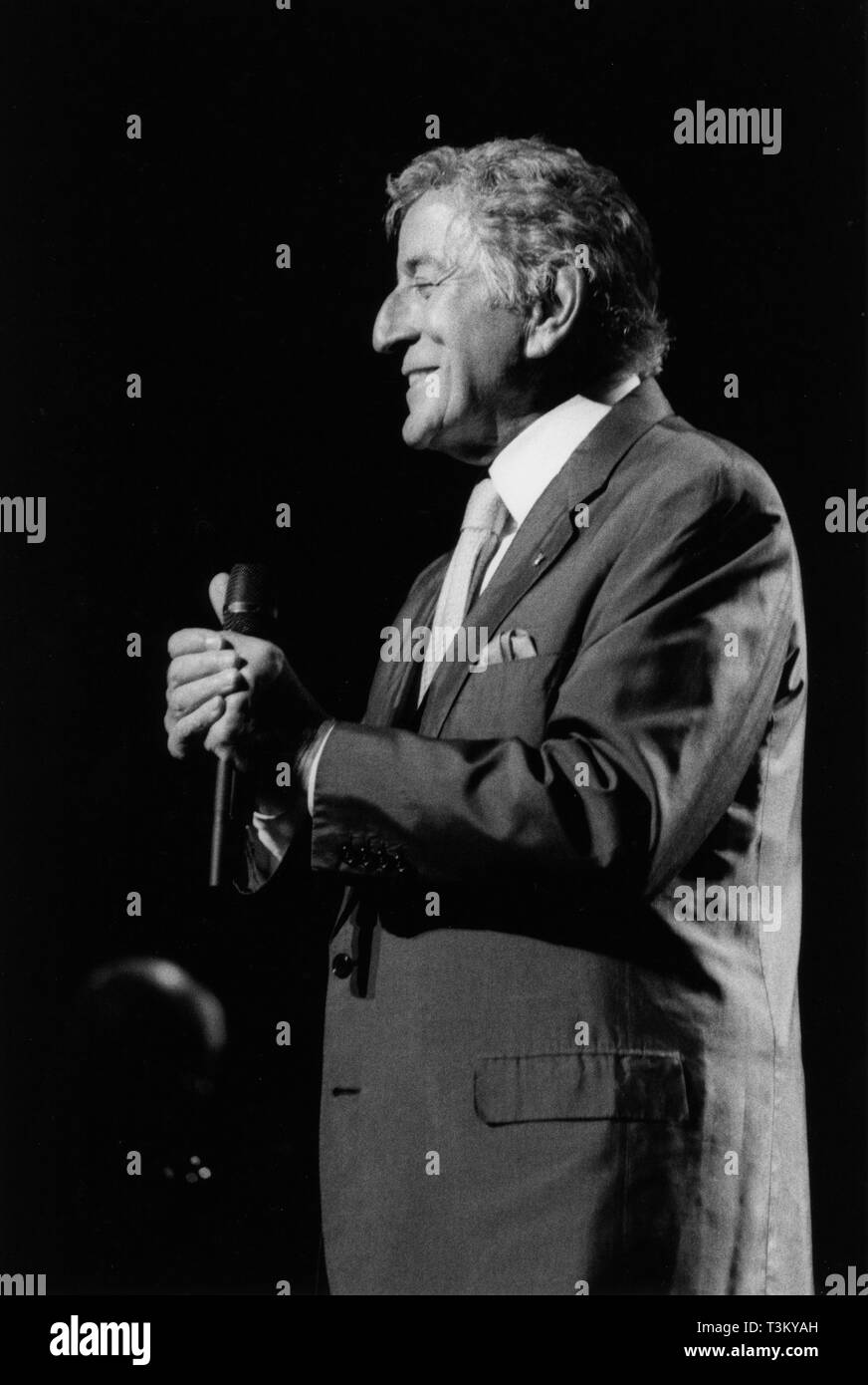 Tony Bennet, North Sea Jazz Festival, The Hague, 2000. Creator: Brian Foskett. Stock Photo