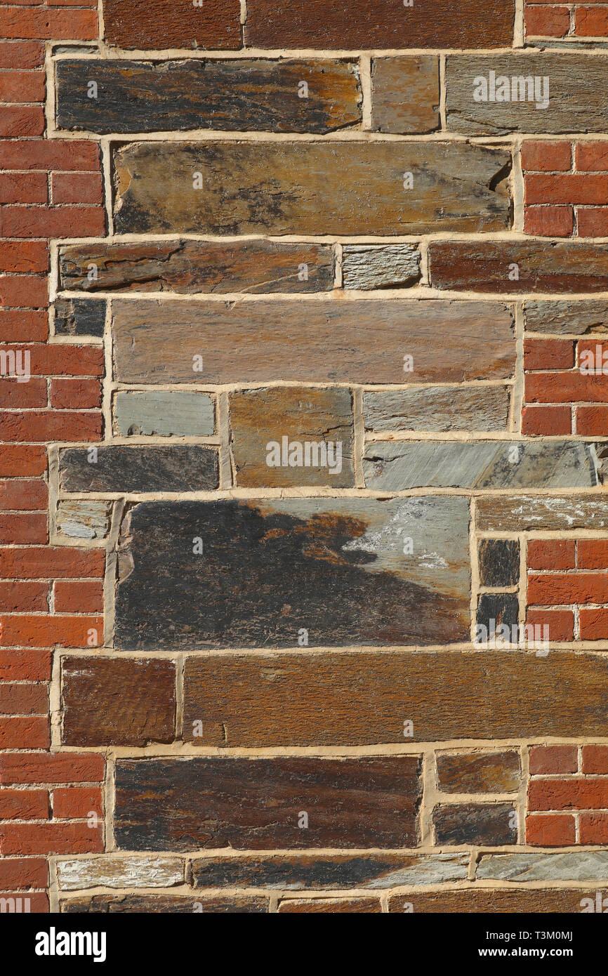 Natural stone wall background Stock Photo - Alamy