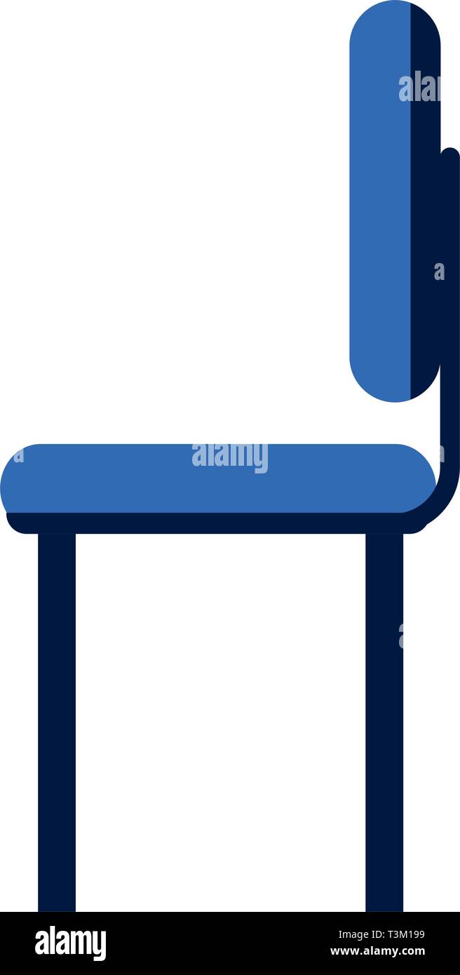 Furniture Concept Element Chair Cartoon Vector Illustration