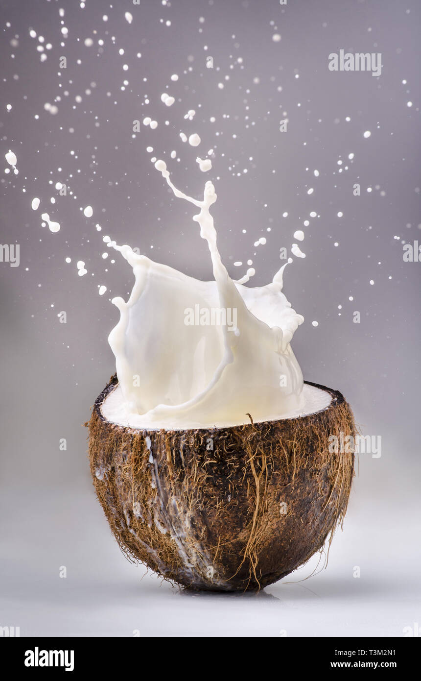 natural and fresh coconut is good for health Stock Photo Alamy
