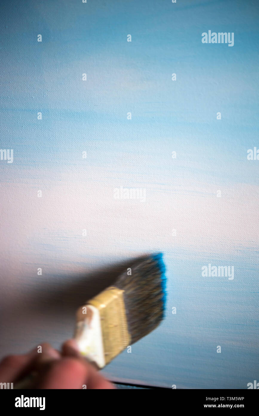 Canvas for your artwork hi-res stock photography and images - Alamy