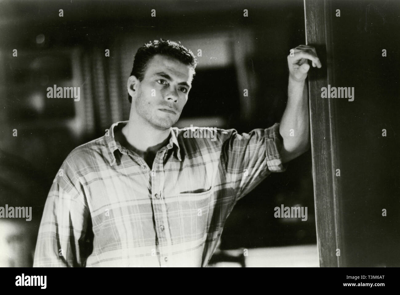 Jean-Claude Van Damme in the movie Nowhere to Run, 1993 Stock Photo