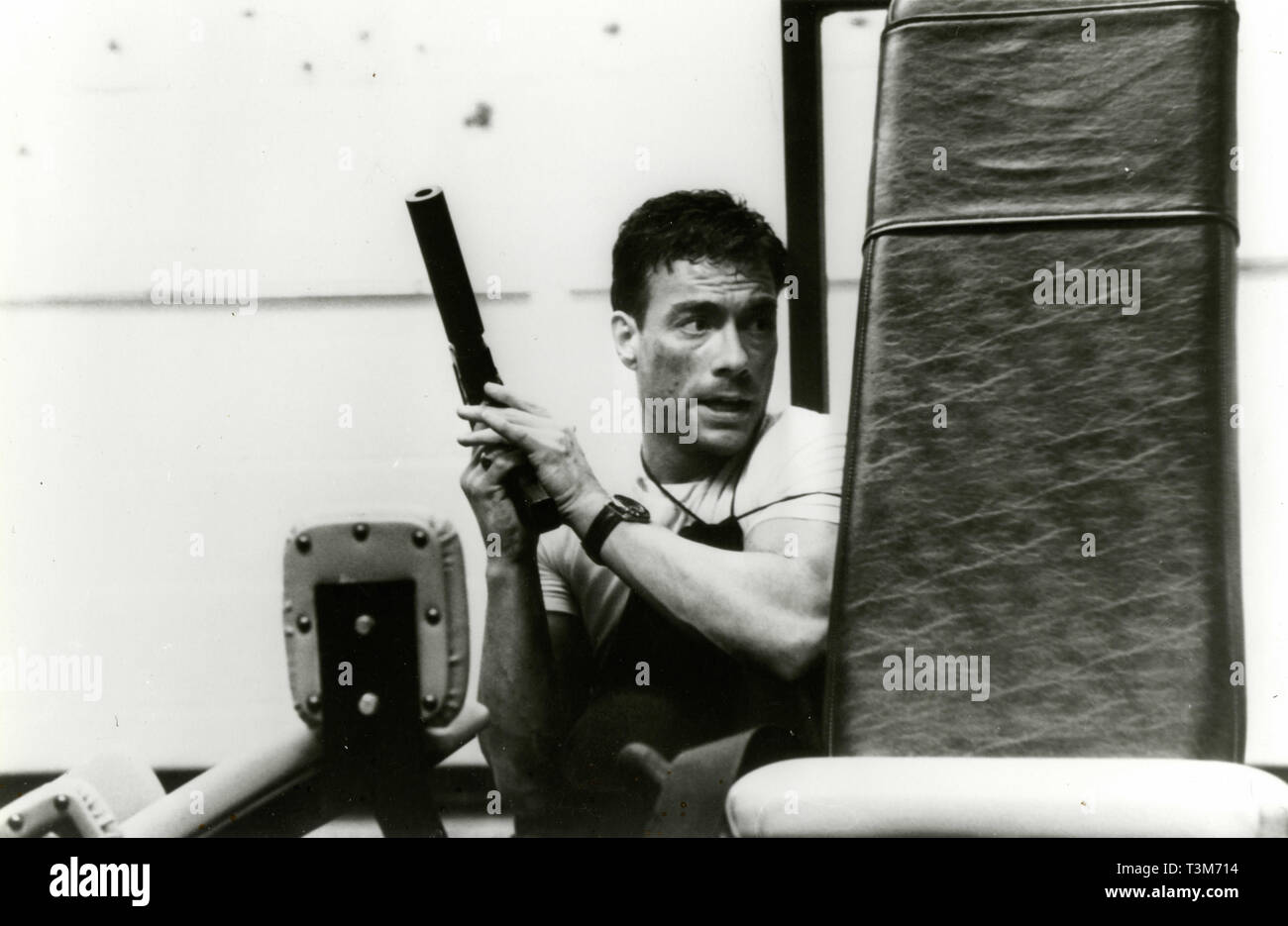 Jean-Claude Van Damme in the movie Sudden Death, 1995 Stock Photo