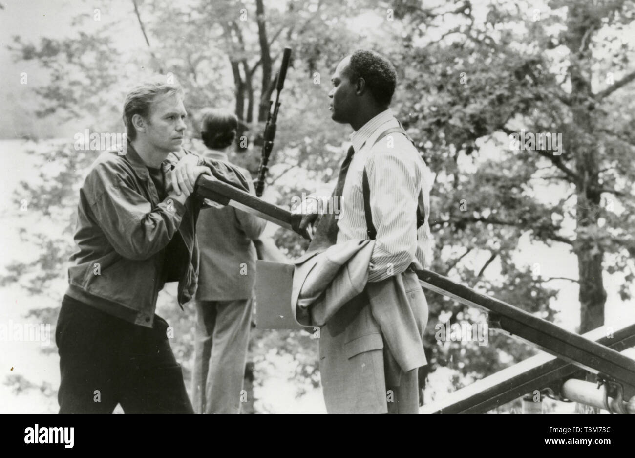 David Caruso and Samuel L. Jackson in the movie Kiss of Death, 1995 Stock Photo