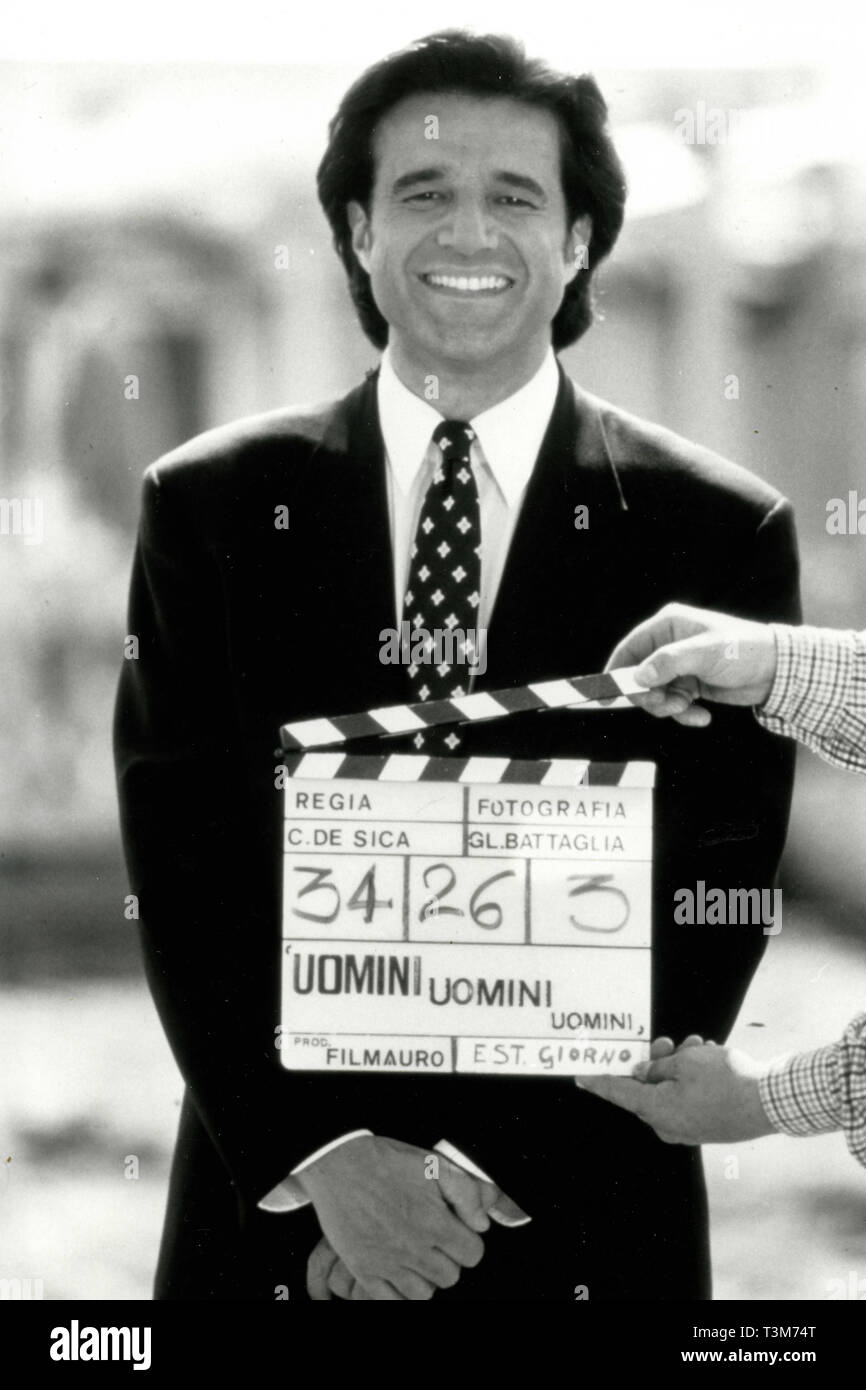 Christian De Sica in the movie Uomini, Uomini, Uomini, 1995 Stock Photo