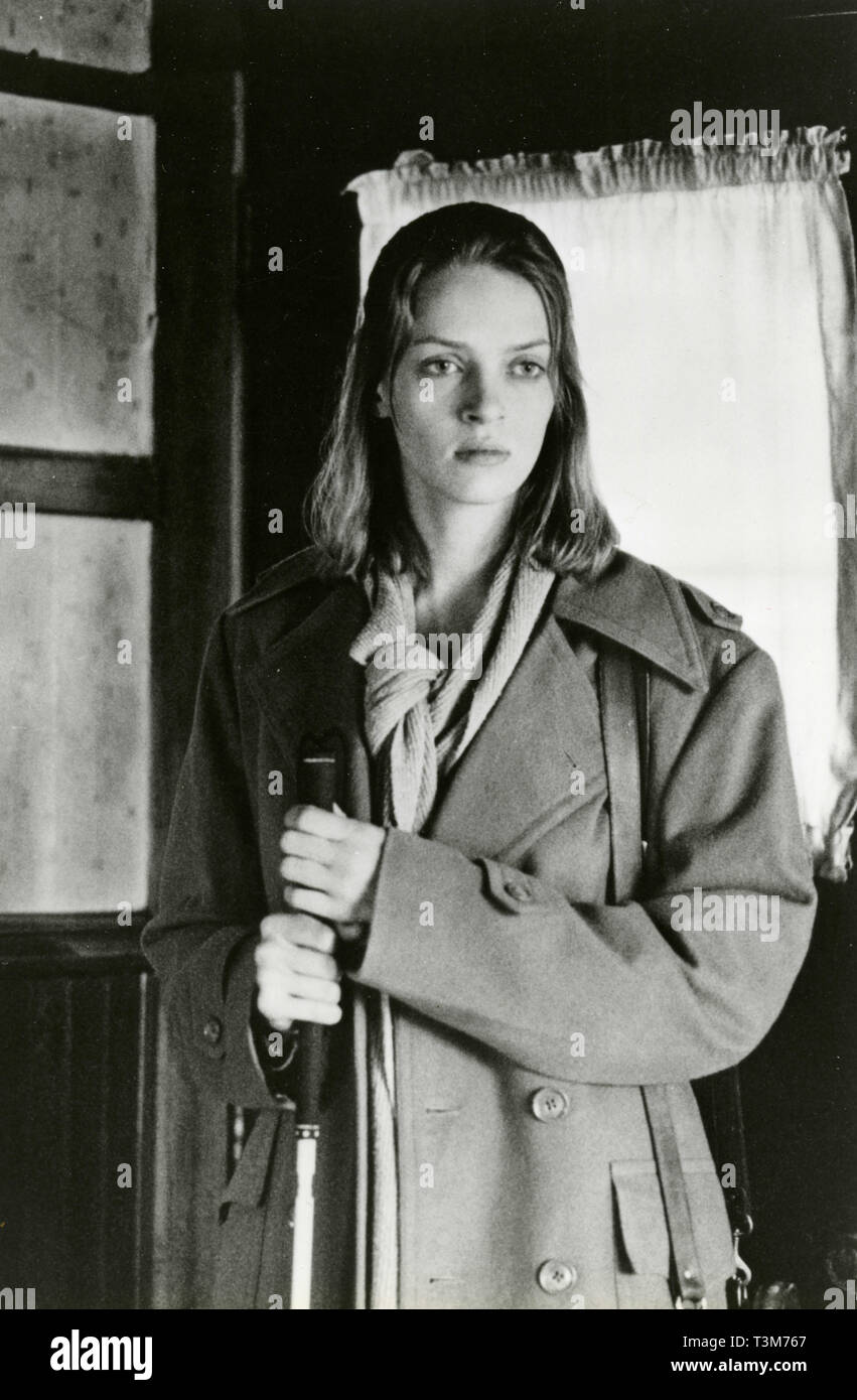Uma Thurman In The Movie Jennifer 8 1992 Stock Photo Alamy