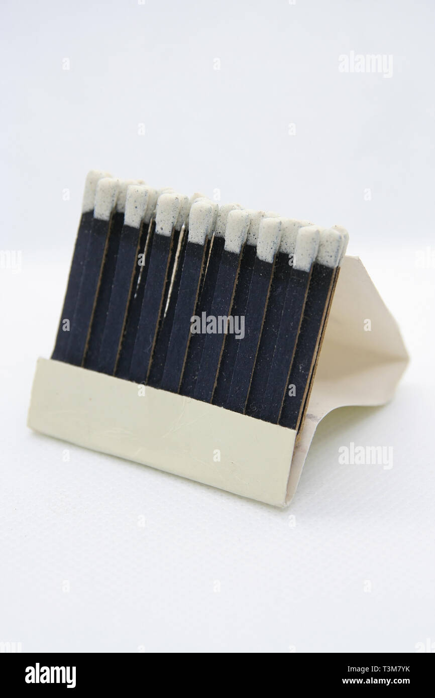 Small paper cardboard matches. Paper matches. Promotional cardboard