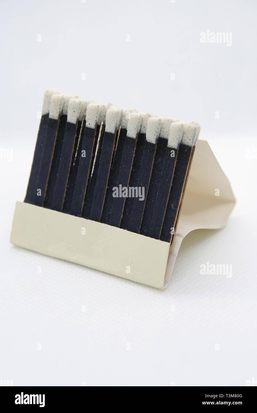 Small paper cardboard matches. Paper matches. Promotional cardboard