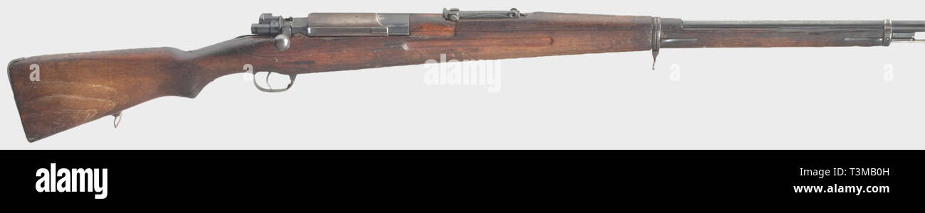 SERVICE WEAPONS, SIAM, rifle model 1903, calibre 8 x 50 R, number 12, Additional-Rights-Clearance-Info-Not-Available Stock Photo