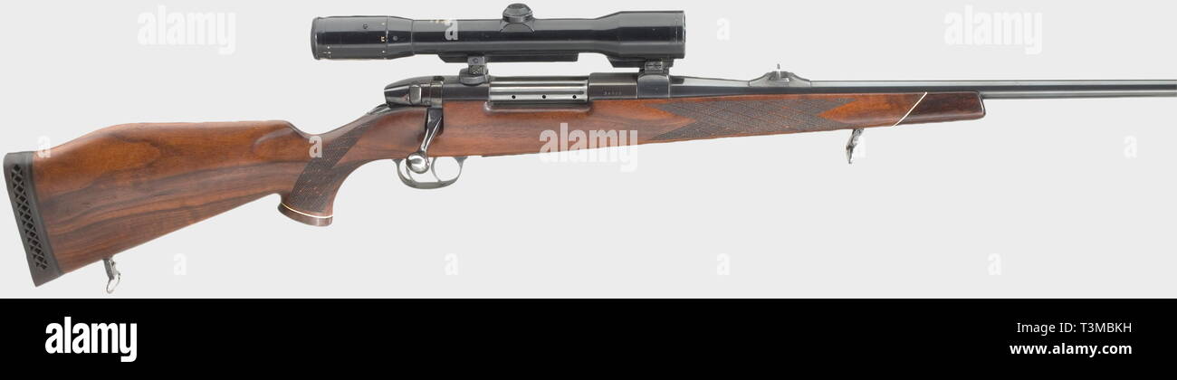 Civil long arms, modern systems, repeating rifle Weatherby Mark V, calibre  300 WinMag, number 34123, Additional-Rights-Clearance-Info-Not-Available  Stock Photo - Alamy