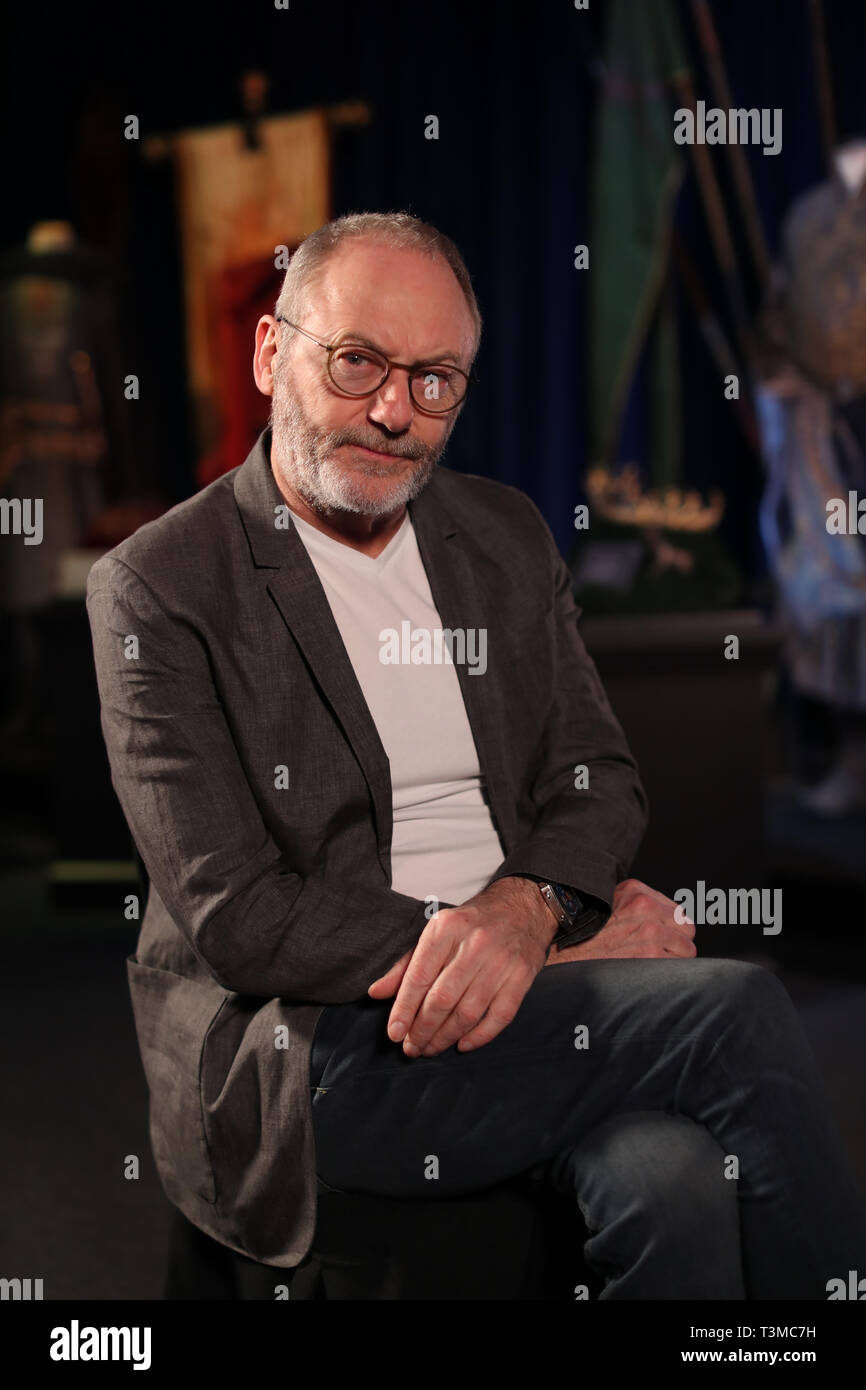 Actor Liam Cunningham, who plays Davos Seaworth in Game of Thrones, at