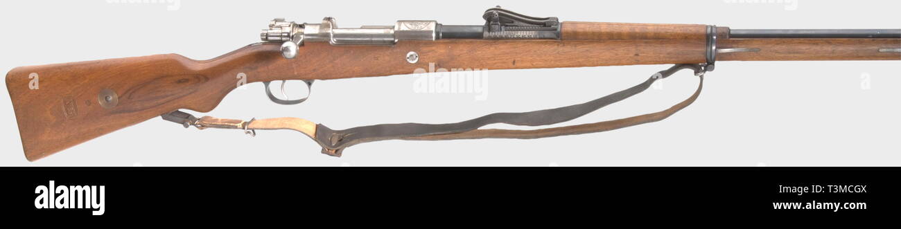 SERVICE WEAPONS, PERU, rifle Mauser model 1909, calibre 7,65 Arg, number 11224, Additional-Rights-Clearance-Info-Not-Available Stock Photo