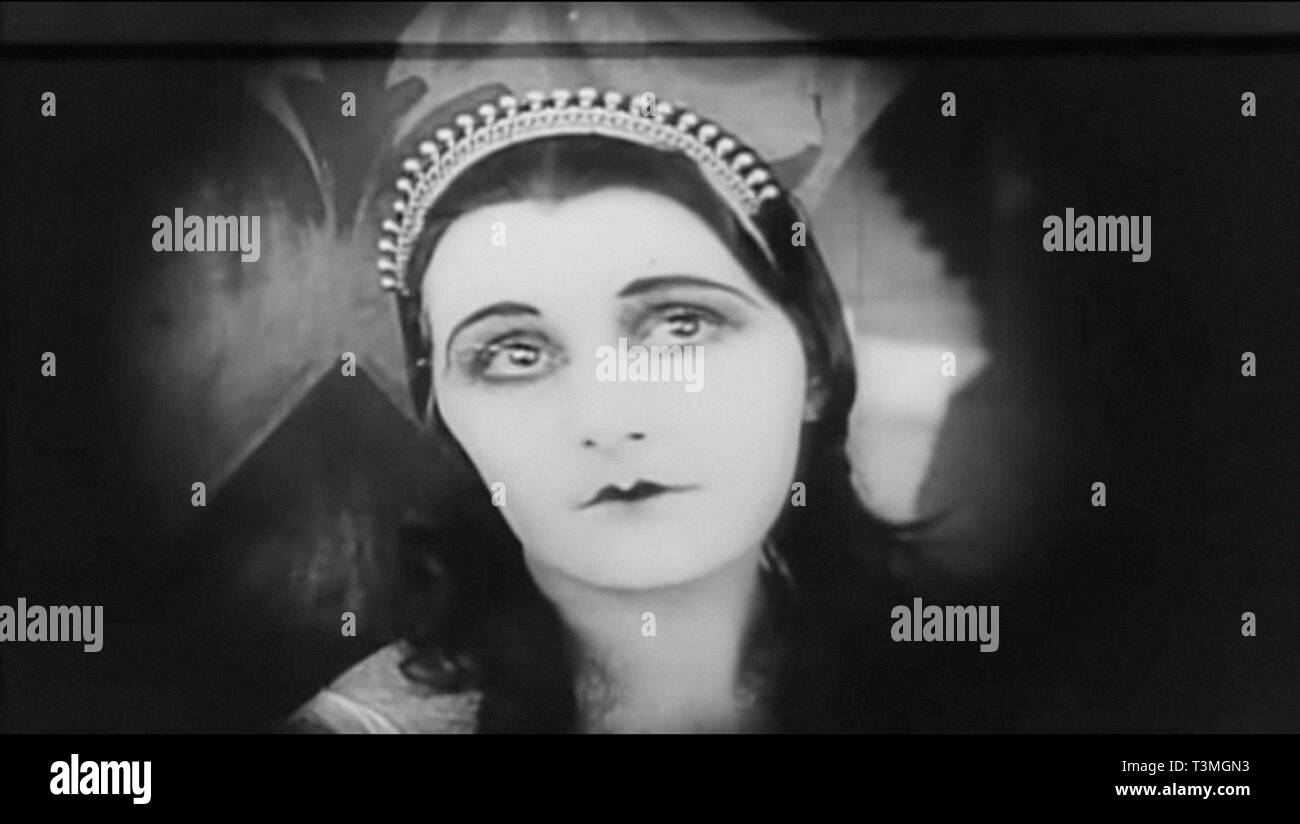 The of Dr Caligari vintage movie Stock Photo Alamy