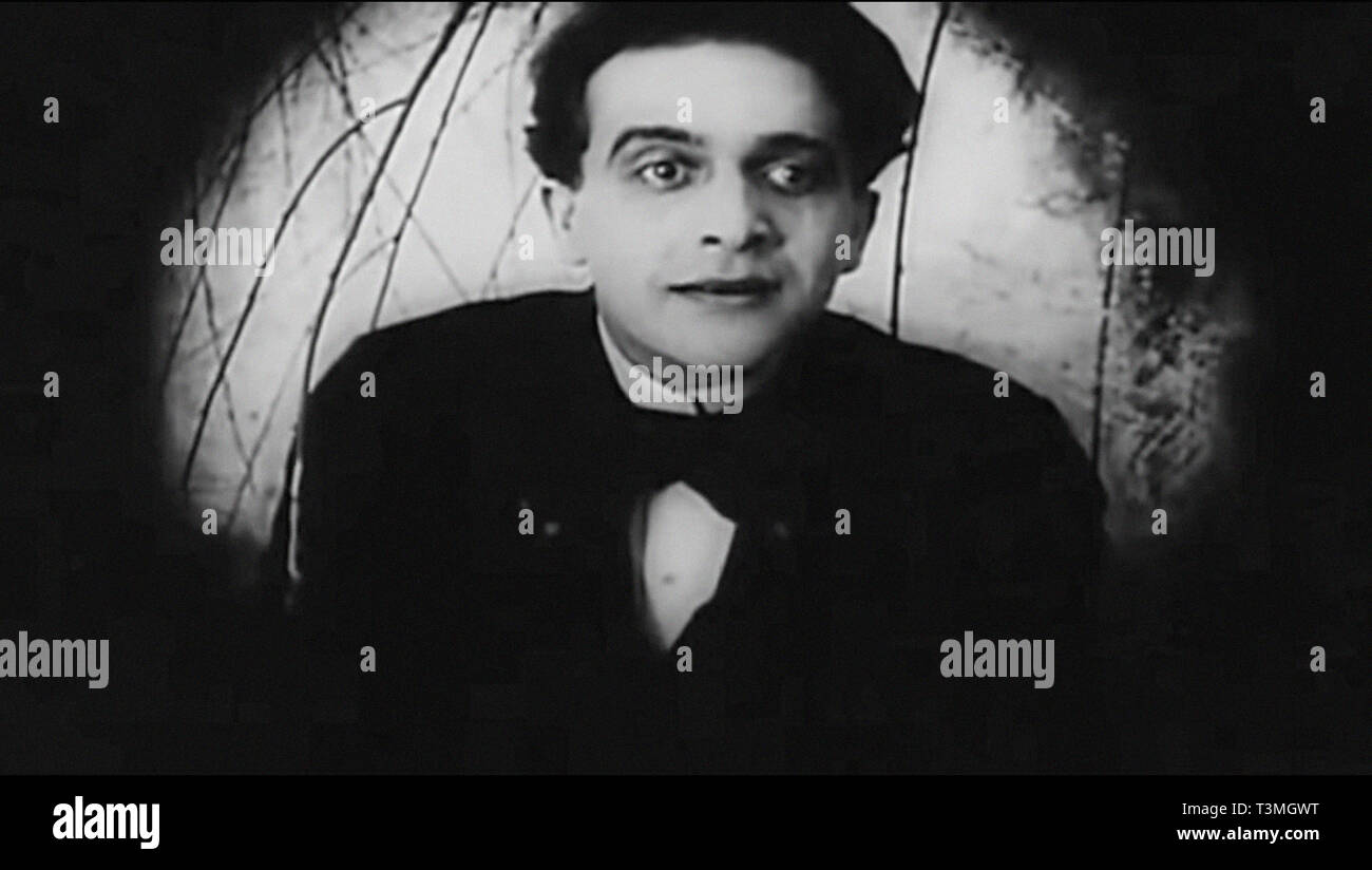 The of Dr Caligari vintage movie Stock Photo Alamy