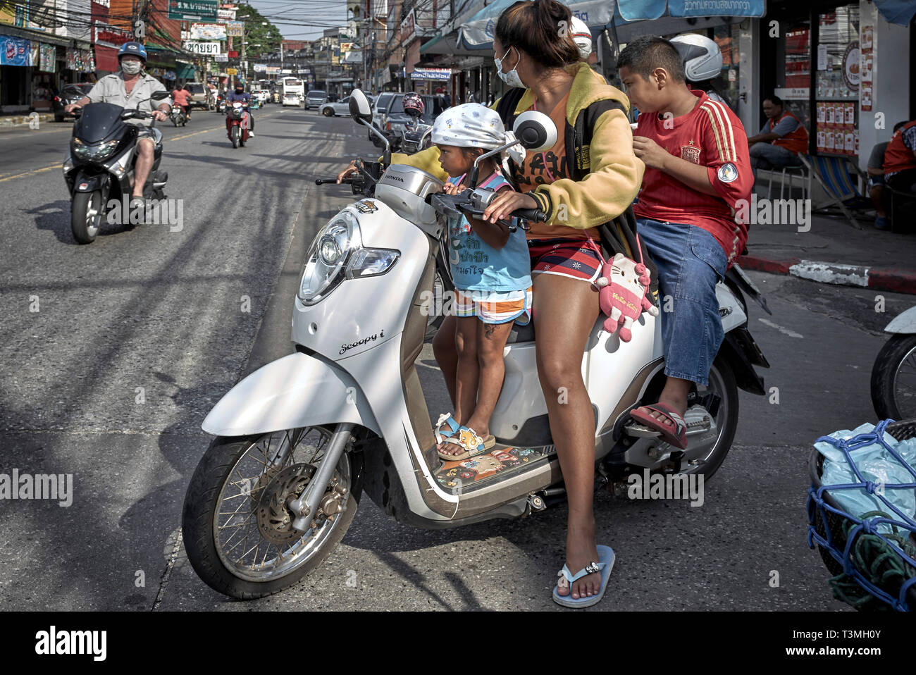 Thailand motorbike hi-res stock photography and images - Alamy