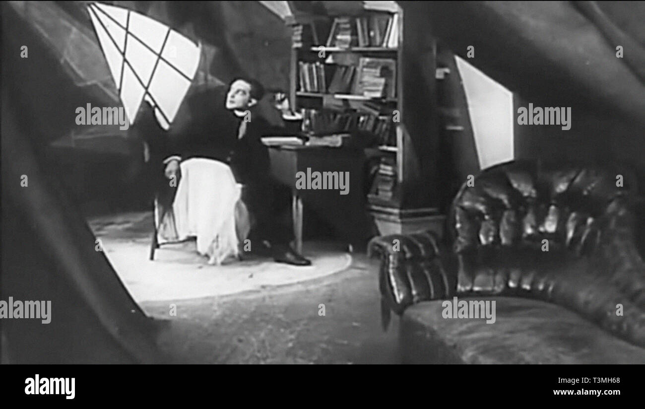 The of Dr Caligari vintage movie Stock Photo Alamy