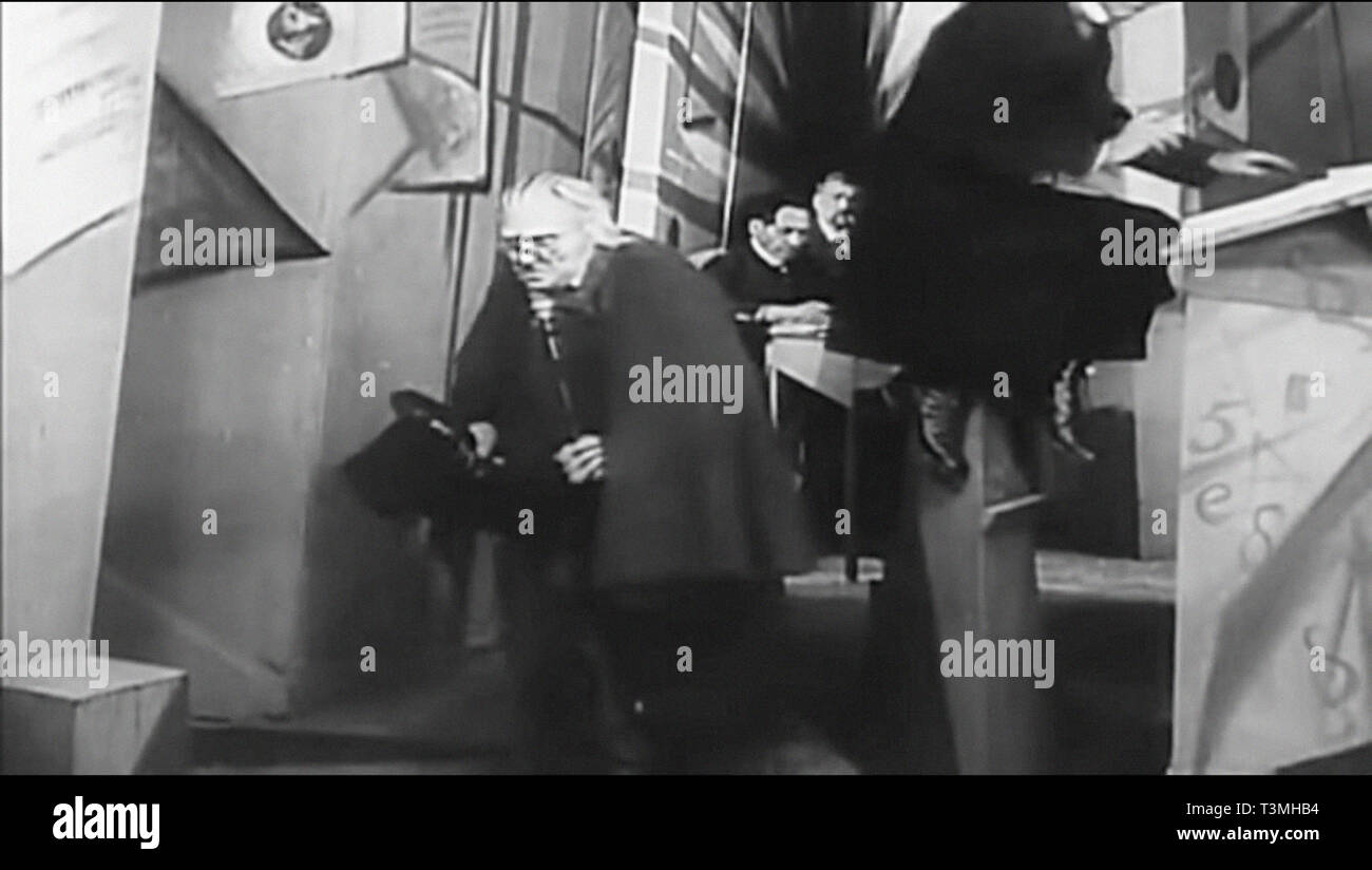 The of Dr Caligari vintage movie Stock Photo Alamy